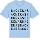 Blue Soul t-shirt med Backekas ordlek t-shirt