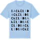 Blue Soul t-shirt med Backelid ordlek t-shirt