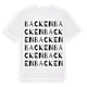 Backen ordlek t-shirt