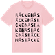 Pink Cotton t-shirt med Bäckenäs ordlek t-shirt