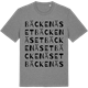 Mid Heather Gray t-shirt med Bäckenäset ordlek t-shirt