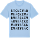 Blue Soul t-shirt med Bäckevarv ordlek t-shirt