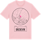 Pink Cotton t-shirt med Bäckevik t-shirt