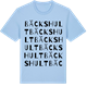 Blue Soul t-shirt med Bäckshult ordlek t-shirt