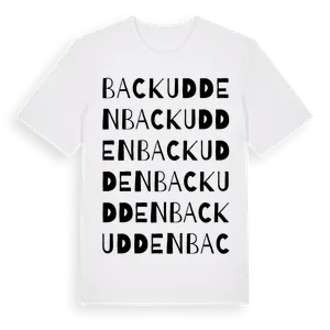 Backudden ordlek t-shirt – ekologisk bomull t-shirt från Pinshirt