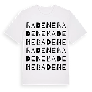 Badene ordlek t-shirt – ekologisk bomull t-shirt från Pinshirt
