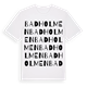 Badholmen ordlek t-shirt