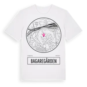 Bagaregården t-shirt – ekologisk bomull t-shirt från Pinshirt