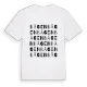Bågen ordlek t-shirt