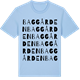 Blue Soul t-shirt med Baggården ordlek t-shirt