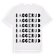 Baggerud ordlek t-shirt