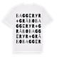 Baggeryr+Gråbo ordlek t-shirt