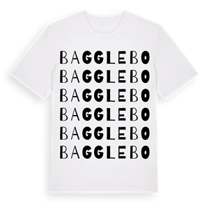 Bagglebo ordlek t-shirt – ekologisk bomull t-shirt från Pinshirt