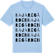Blue Soul t-shirt med Bajaregården ordlek t-shirt
