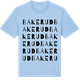 Blue Soul t-shirt med Bakerud ordlek t-shirt