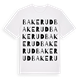 Bakerud ordlek t-shirt