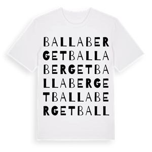 Ballaberget ordlek t-shirt – ekologisk bomull t-shirt från Pinshirt