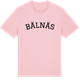 Pink Cotton t-shirt med Bälnäs böjd t-shirt