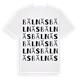 Bälnäs ordlek t-shirt