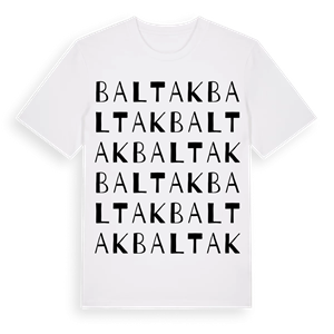 Baltak ordlek t-shirt – ekologisk bomull t-shirt från Pinshirt