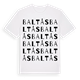 Baltås ordlek t-shirt