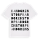 Bandgrenstorp ordlek t-shirt