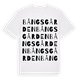 Bångsgården ordlek t-shirt