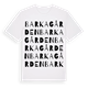 Barkagården ordlek t-shirt