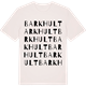 Vintage White t-shirt med Barkhult ordlek t-shirt