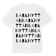 Barkhyttan ordlek t-shirt