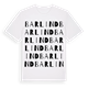 Barlind ordlek t-shirt
