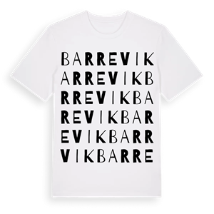 Barrevik ordlek t-shirt – ekologisk bomull t-shirt från Pinshirt