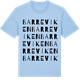 Blue Soul t-shirt med Barreviken ordlek t-shirt