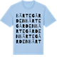 Blue Soul t-shirt med Bärtegården ordlek t-shirt