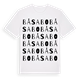 Båsabo ordlek t-shirt