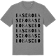 Mid Heather Gray t-shirt med Basebo ordlek t-shirt