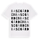 Basegården ordlek t-shirt