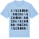 Blue Soul t-shirt med Båserönningen ordlek t-shirt