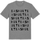 Mid Heather Gray t-shirt med Bashult ordlek t-shirt