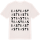 Vintage White t-shirt med Bast ordlek t-shirt