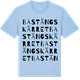 Blue Soul t-shirt med Bastängskärret ordlek t-shirt