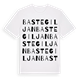 Bastegiljan ordlek t-shirt