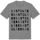 Mid Heather Gray t-shirt med Bastekärr ordlek t-shirt