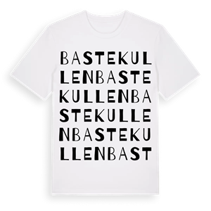 Bastekullen ordlek t-shirt – ekologisk bomull t-shirt från Pinshirt