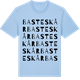 Blue Soul t-shirt med Basteskår ordlek t-shirt