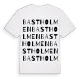 Bastholmen ordlek t-shirt