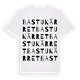 Bastukärret ordlek t-shirt