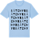 Blue Soul t-shirt med Båtemyr ordlek t-shirt