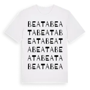 Beata ordlek t-shirt – ekologisk bomull t-shirt från Pinshirt