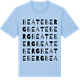 Blue Soul t-shirt med Beateberg ordlek t-shirt